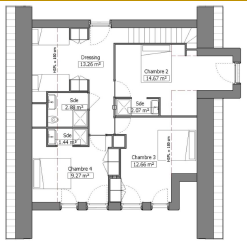 Chalet Genepi 10 Serre-Chevalier Floor Plan 2